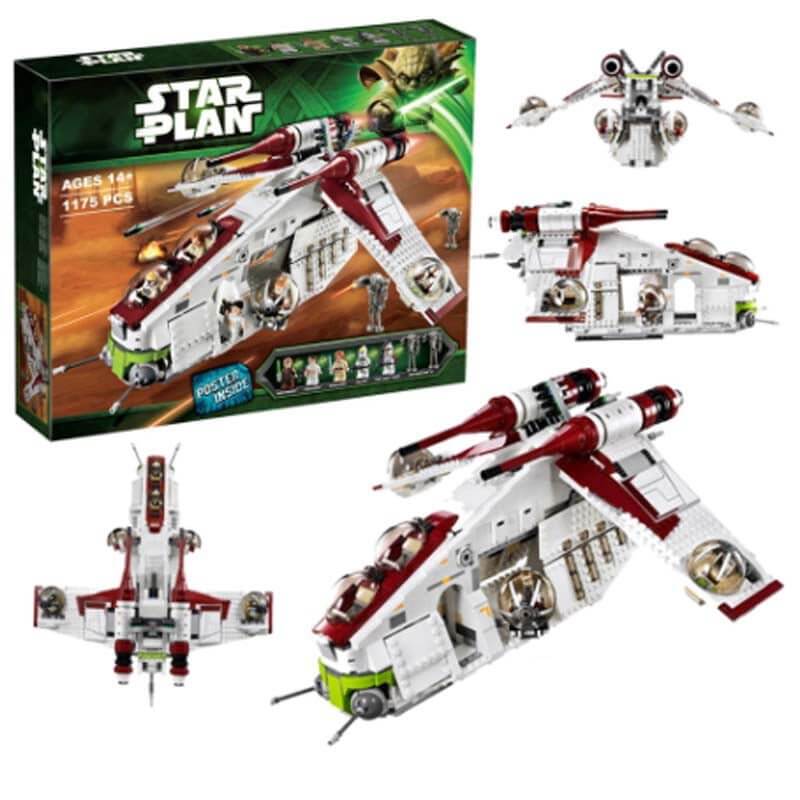 75021 ערכת בנייה דגם Republic Gunship - Star Wars