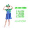 Girl-Green clothes