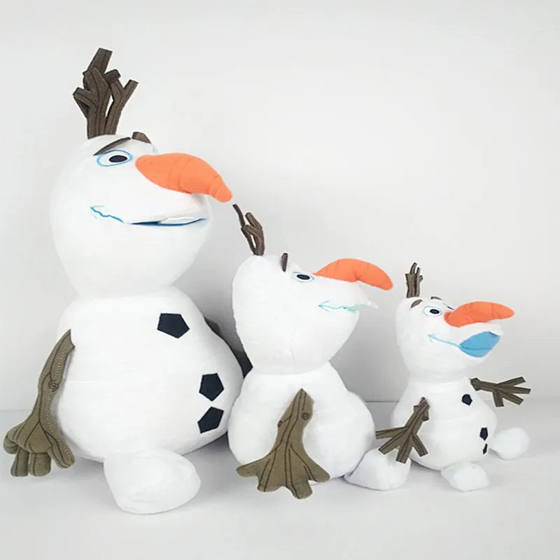 Disney movie Frozen 30cm 50cm Olaf Plush Kawaii Snow Man Cartoon Cute Plush stuffed Animal Doll Toys Kids Birthday Christma Gift