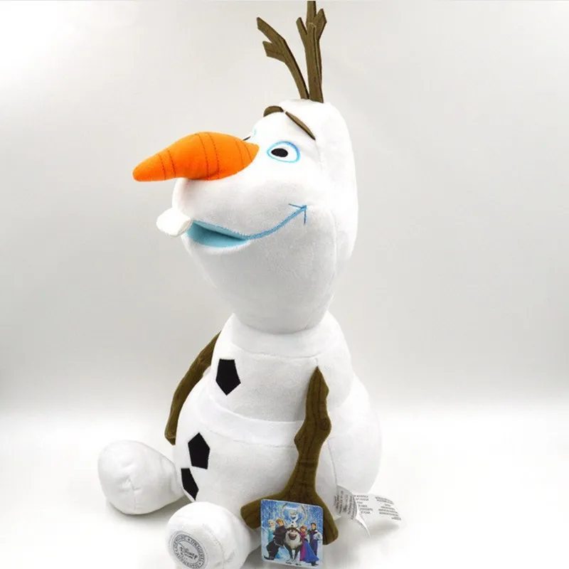 Disney movie Frozen 30cm 50cm Olaf Plush Kawaii Snow Man Cartoon Cute Plush stuffed Animal Doll Toys Kids Birthday Christma Gift