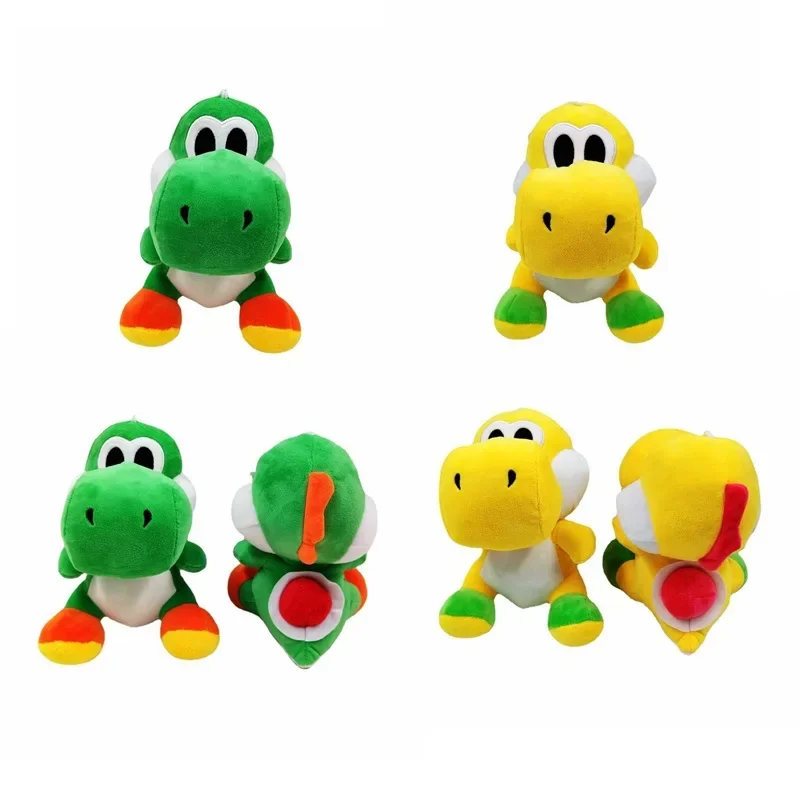 25cm Super Mario Bros Luigi Plush Doll Anime Peripherals Game Figures Decoration Children's Soft Stuffed Toys Birthday Gifts