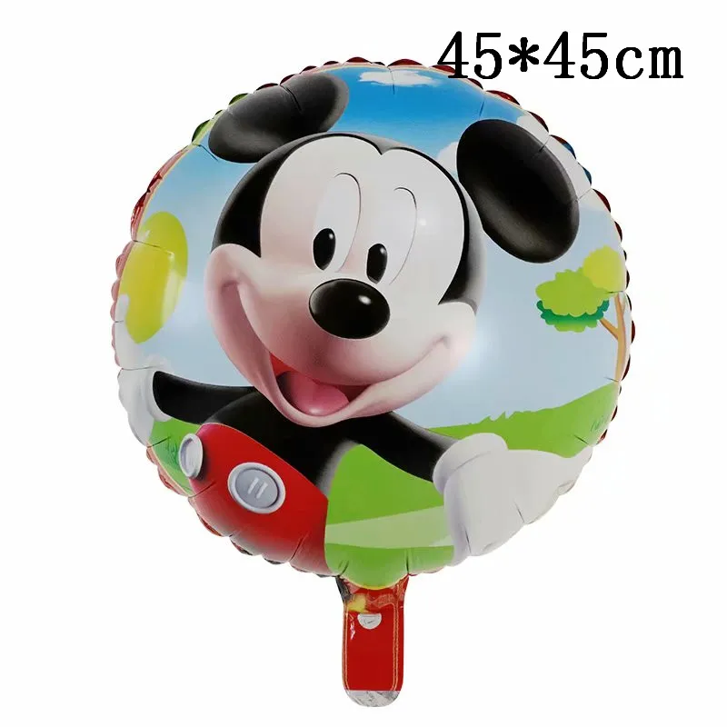 Giant Mickey Minnie Mouse Balloons Disney Cartoon Foil Balloon Baby Shower Birthday Party Decorations Kids Classic Toys Air Gift