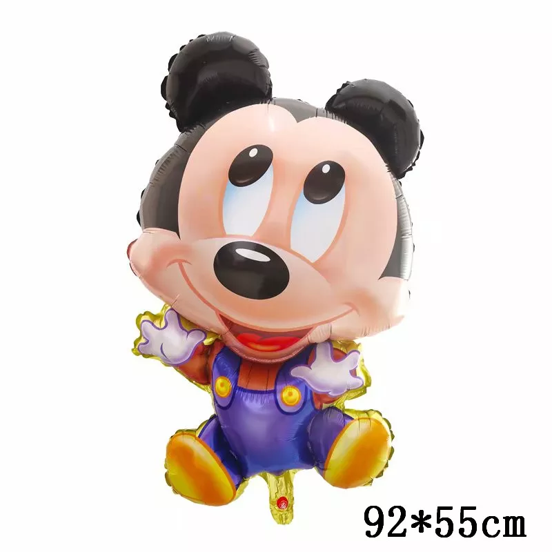 Giant Mickey Minnie Mouse Balloons Disney Cartoon Foil Balloon Baby Shower Birthday Party Decorations Kids Classic Toys Air Gift