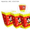 6pcs popcorn boxes