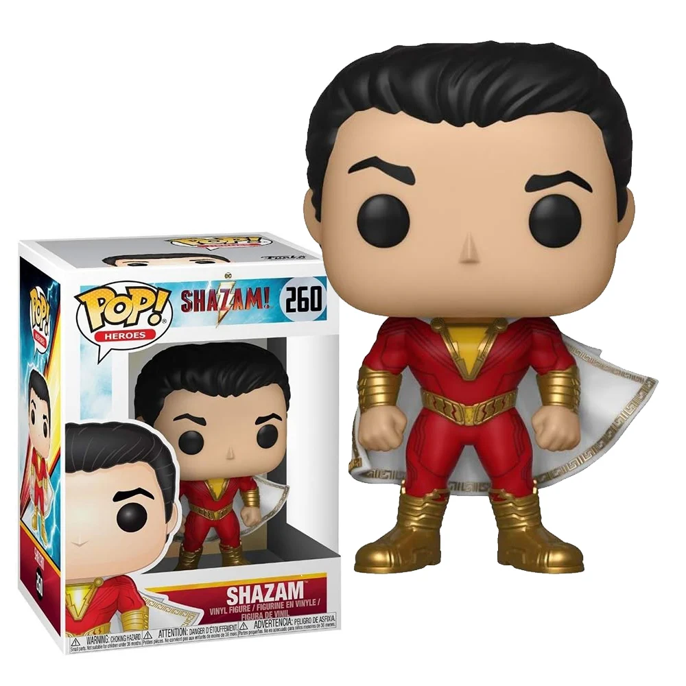 Pop! DC Comics Shazam Glow in The Dark Exclusive Vinyl Figure