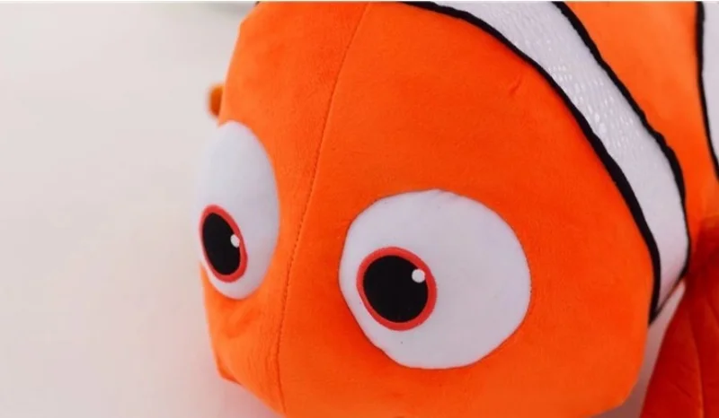 Disney Caroon Movie Finding Nemo Plush Doll Kawaii Marlin Nemo Stuffed Toy Soft Stuffed Dory Fish Doll Pillow Kids Birthday Gift