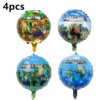 4pcs Foil Balloons