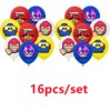 16pcs balloons