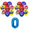 17pcs balloons