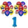 17pcs balloons