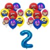 17pcs balloons