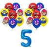 17pcs balloons