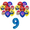 17pcs balloons