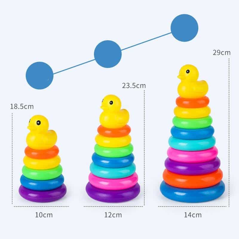 Developmental Stacking Rings Toy for Babies - Educational Toy