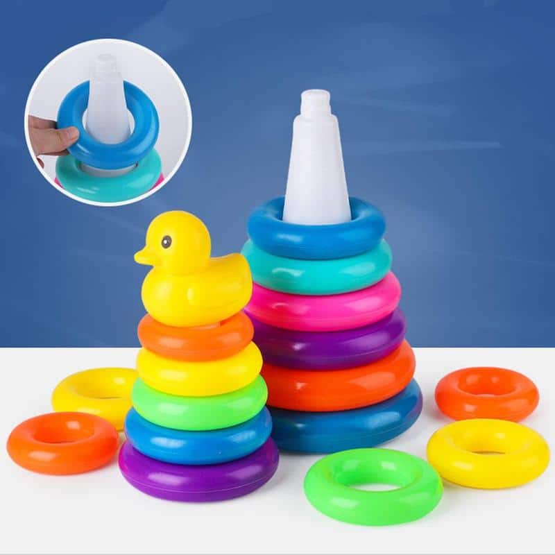 Developmental Stacking Rings Toy for Babies - Educational Toy