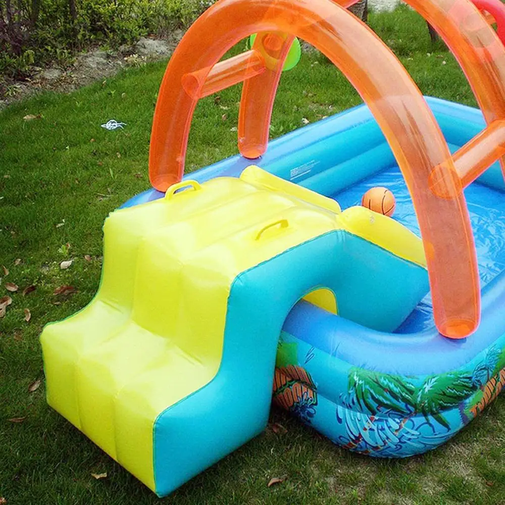 Inflatable basketball pool for children