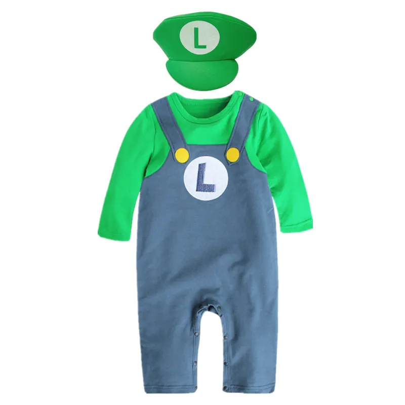 Mario and Luigi Costume for Infants