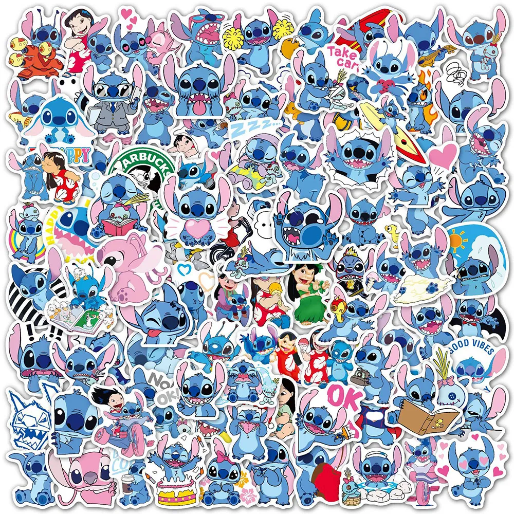 Disney Stitch and Lilo Stickers - 50/100 Units