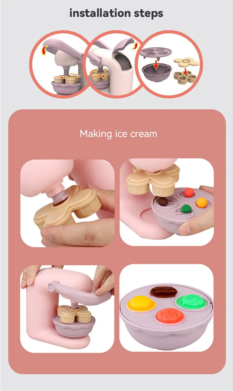 Dough Craft Set: Cookie and Cake Factory