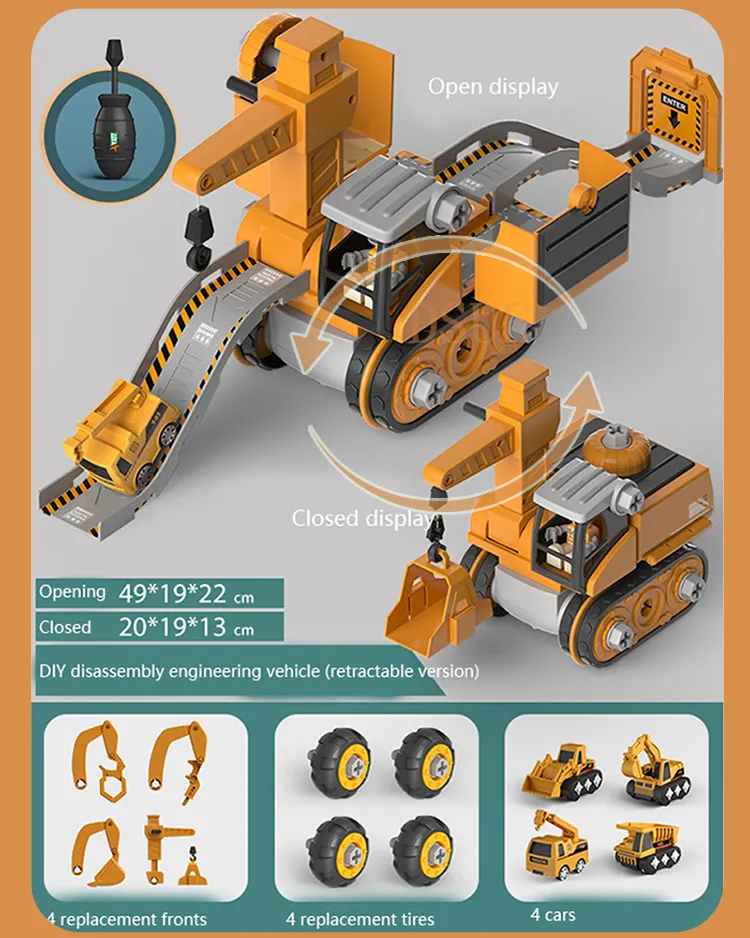 Tractor Assembly Game - The Game for Children Age 3