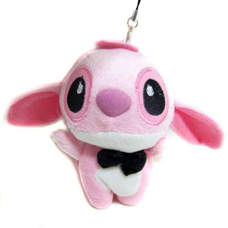 Pink Stitch Plush Toy 10cm