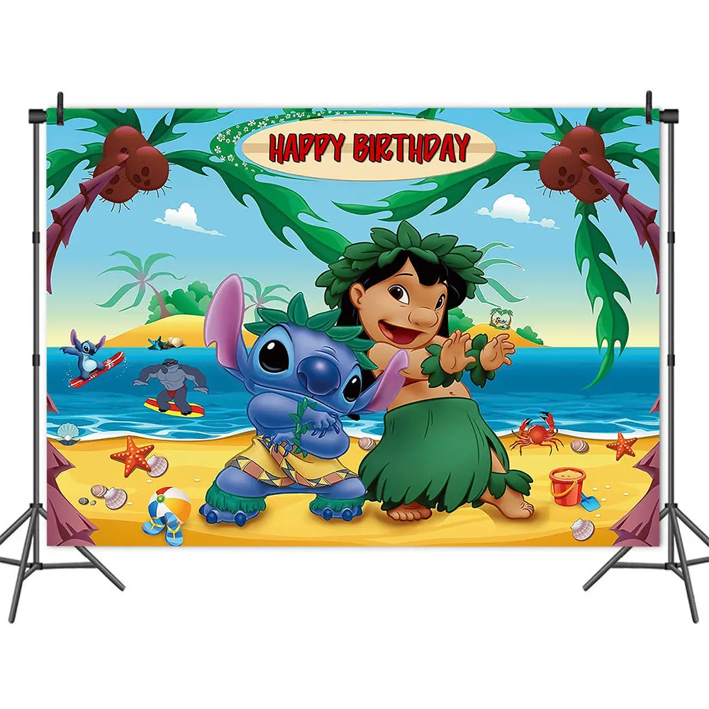 Equipment for Stitch's birthday party