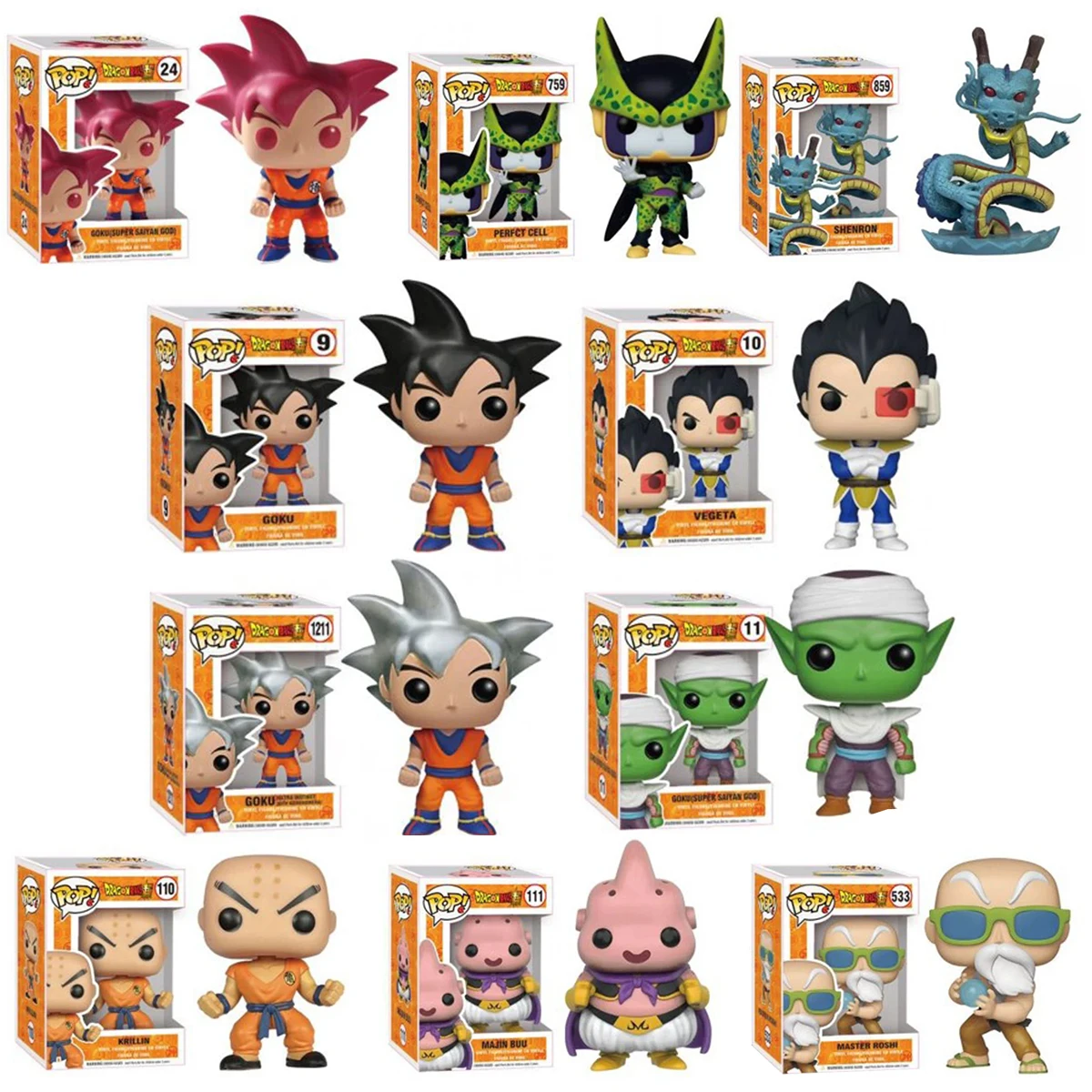 Dragon Ball Pop Figures