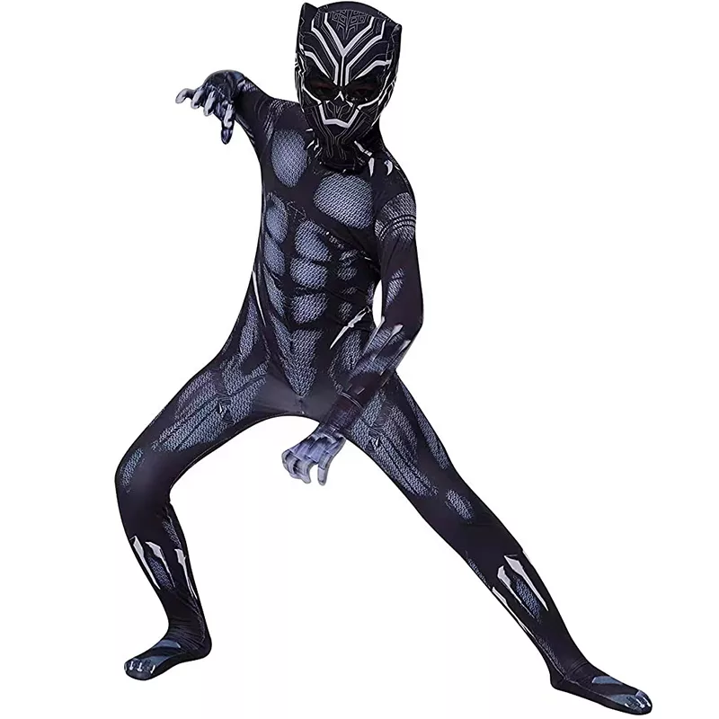 Black Panther Costume for Kids and Adults