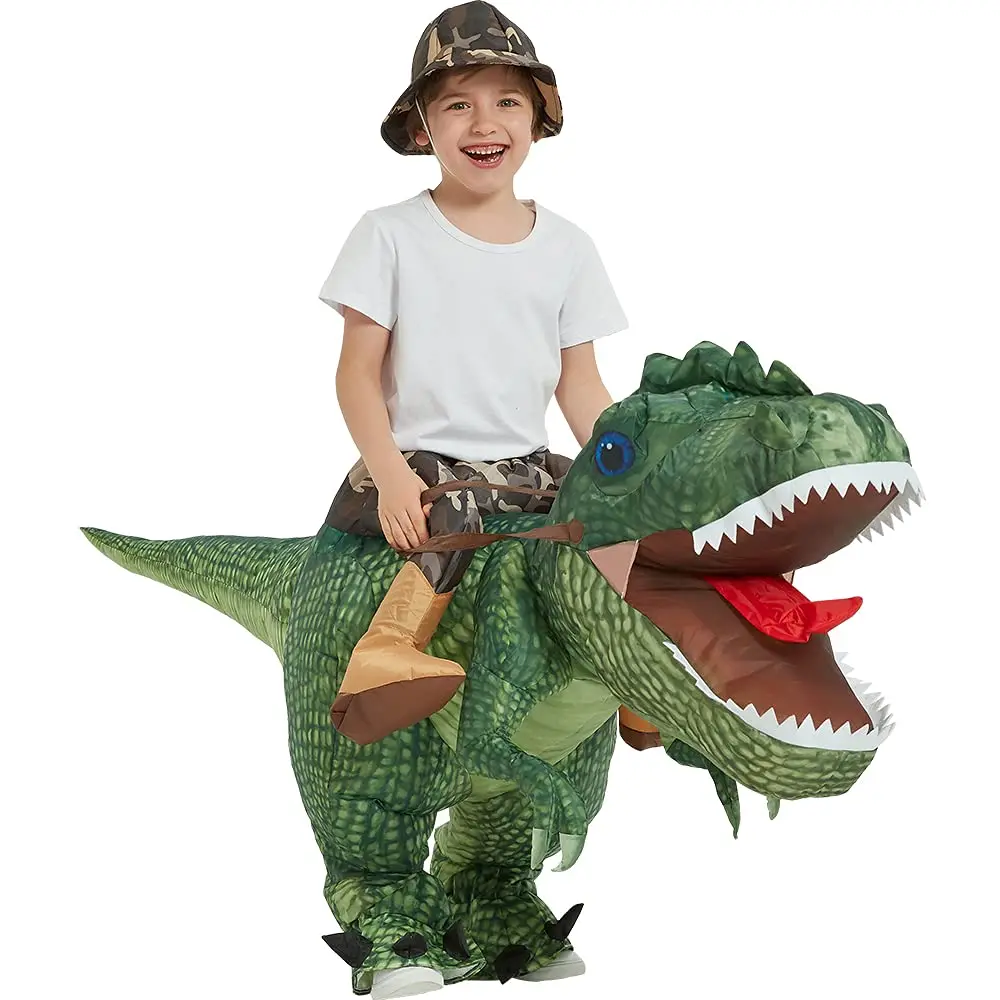 Inflatable Dinosaur Costume for Kids and Adults