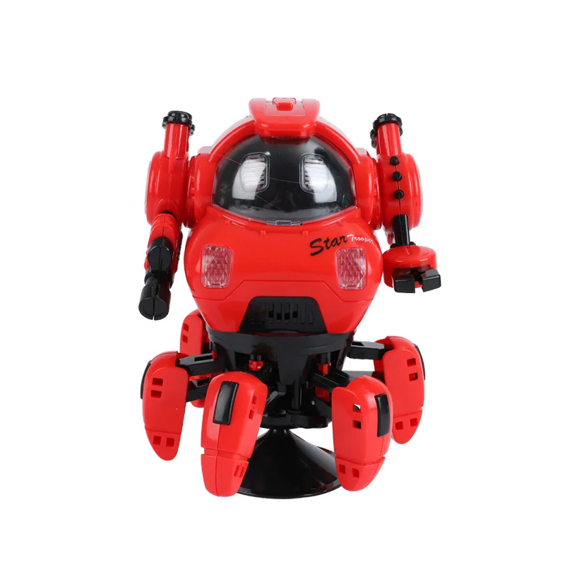 Smart Dancing Robot with Six Claws and LEDs