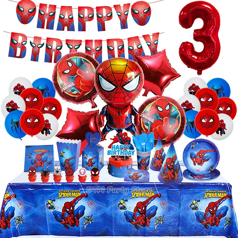 Spiderman Birthday Party Supplies & Decorations