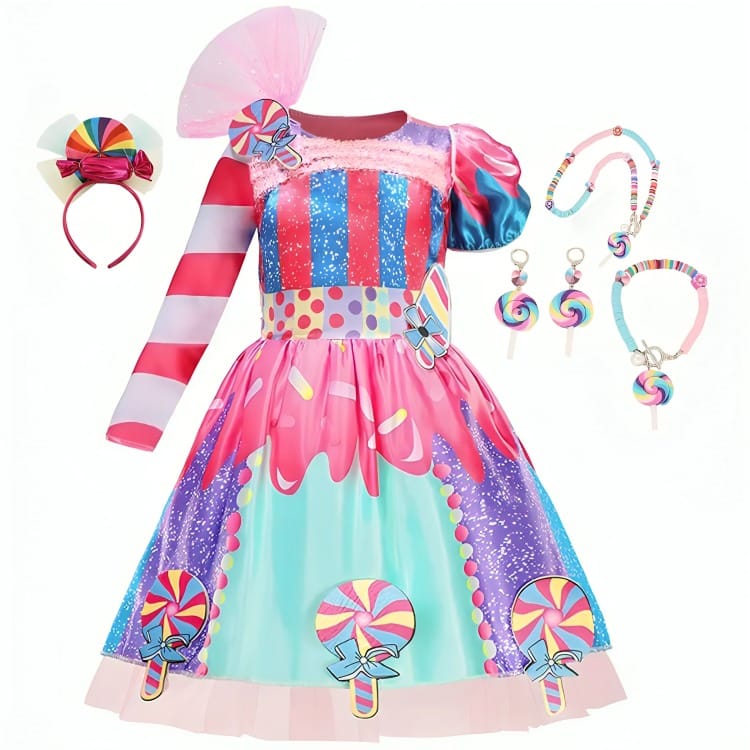 Candy Themed Dress Costumes for Girls