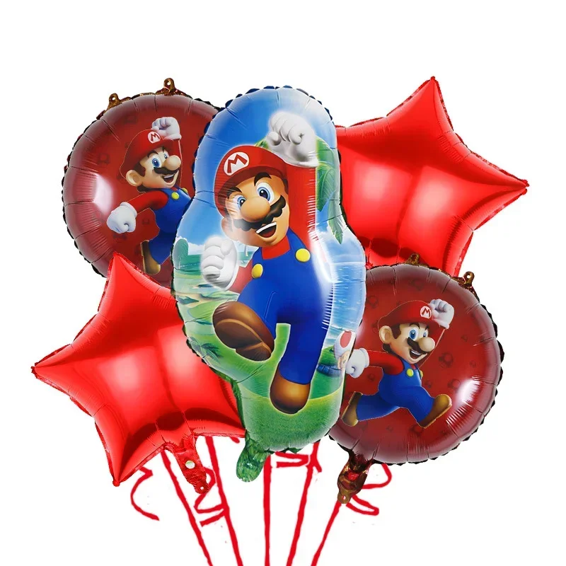 Super Mario Balloons Party Decoration