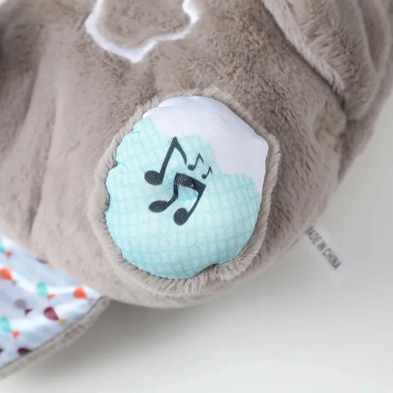 Breathing Teddy Bear Plush Toy With Soothing Music