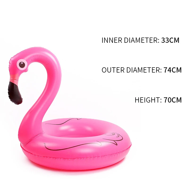 Pink Flamingo Inflatable Swimming Pool Float