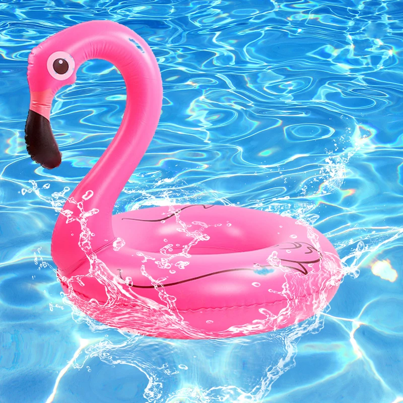 Pink Flamingo Inflatable Swimming Pool Float