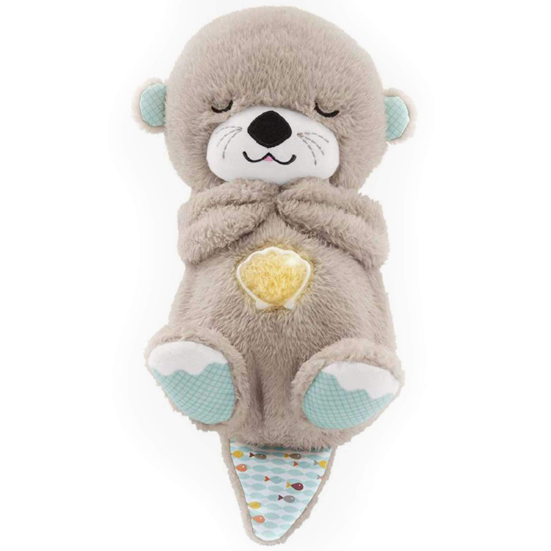 Soothing Breathing Otter Plush Toy