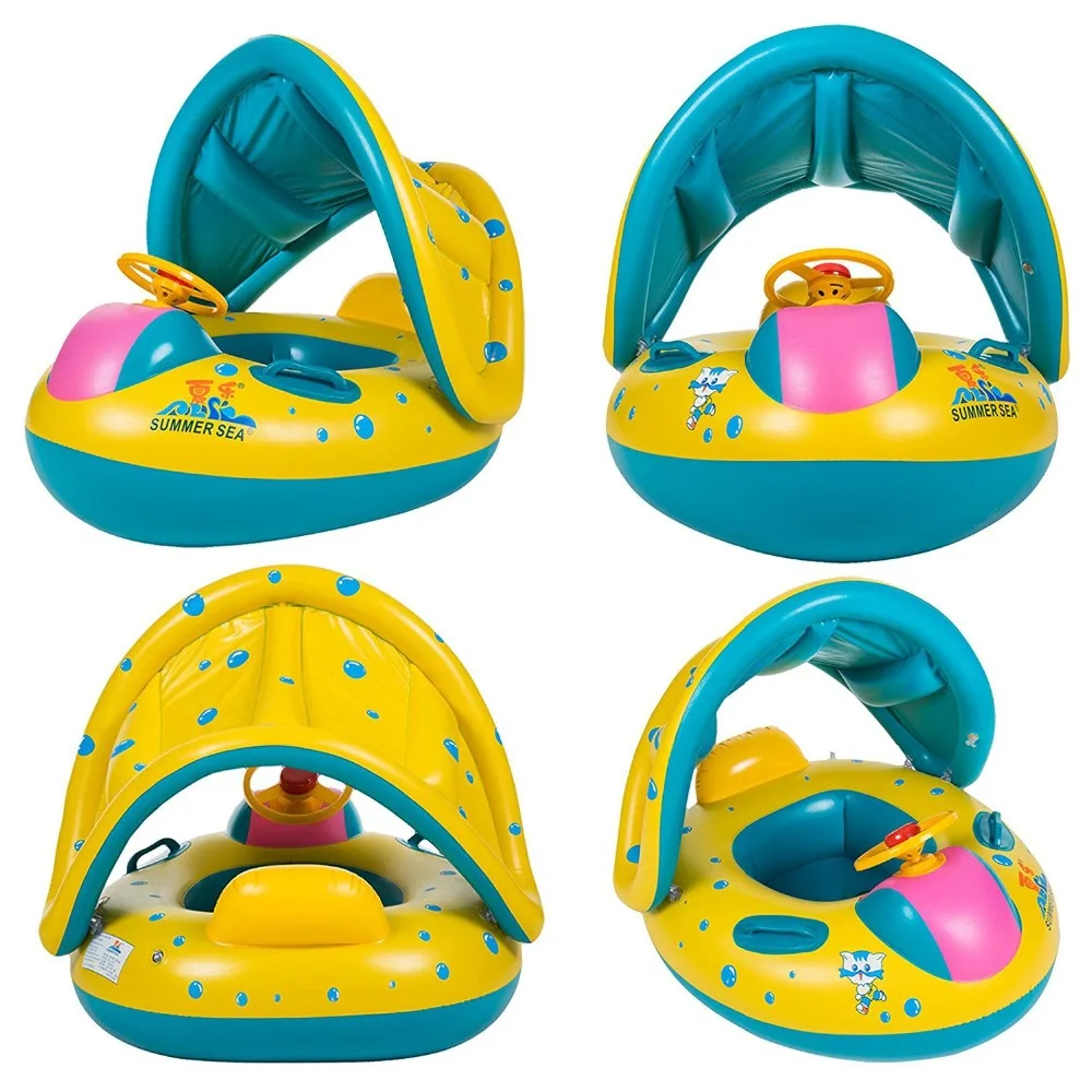 Baby Pool Float with Canopy