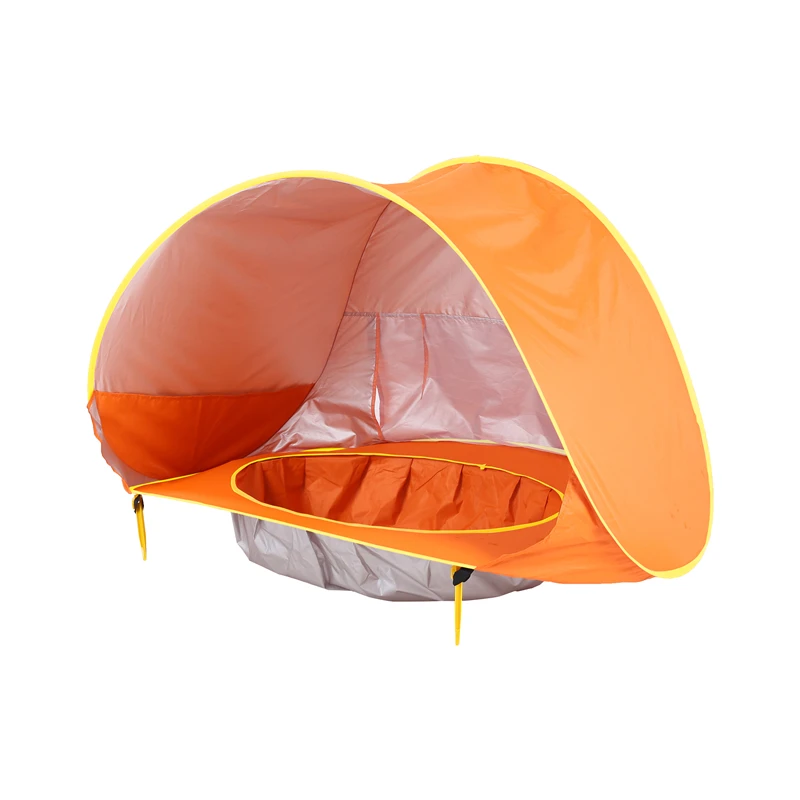 Folding Beach Tent for Kids with Pool