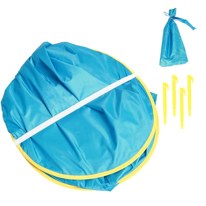 Folding Beach Tent for Kids with Pool