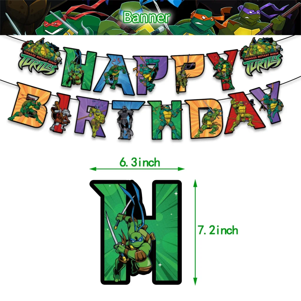 Teenage Mutant Ninja Turtles Birthday Accessories