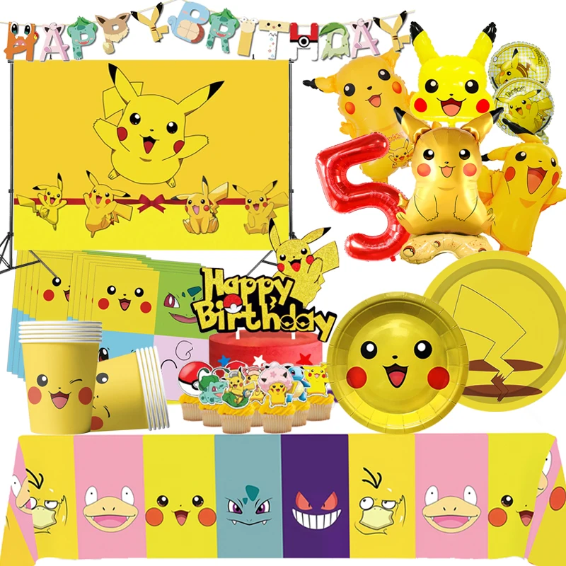 Pokemon Birthday Accessories