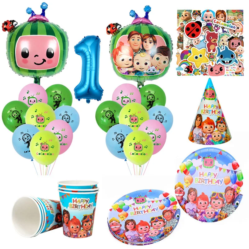 Cocomelon Birthday Accessories