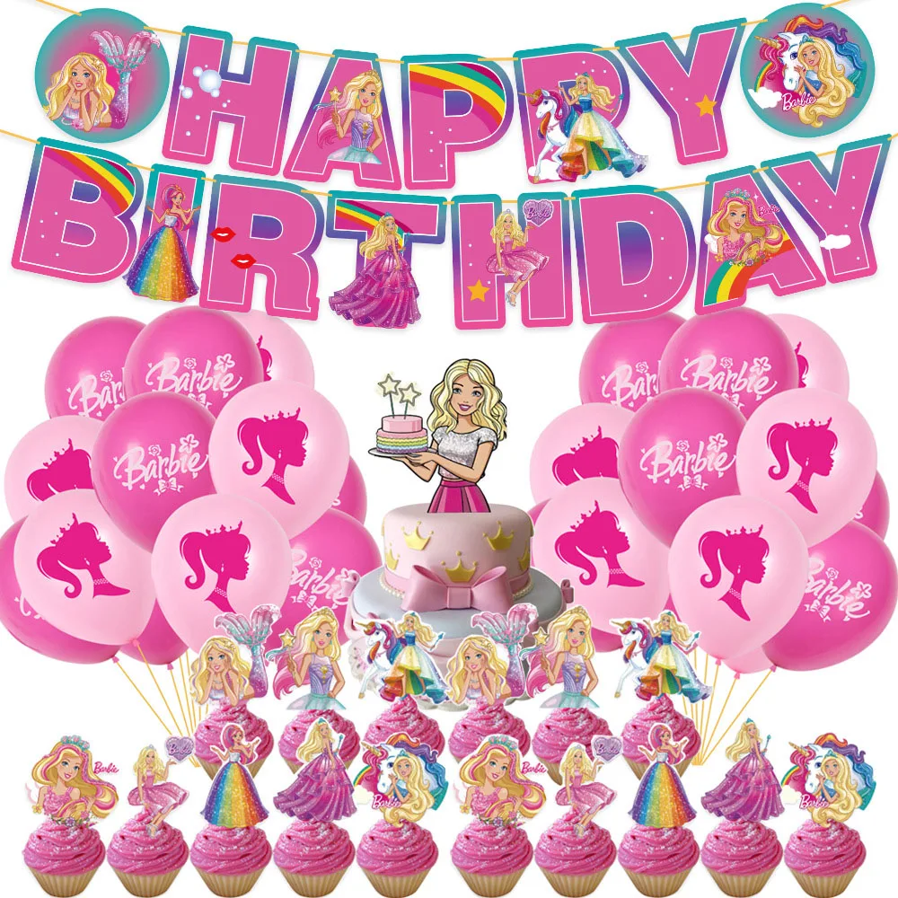 Barbie Birthday Accessories