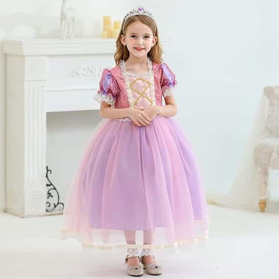 Rapunzel Costume for Girls