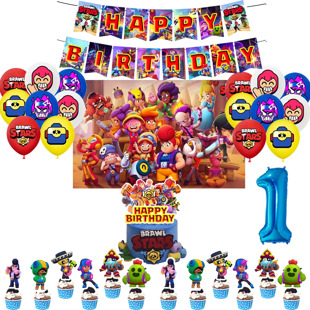 Brawl Stars - Birthday Party Accessories Brawl Stars