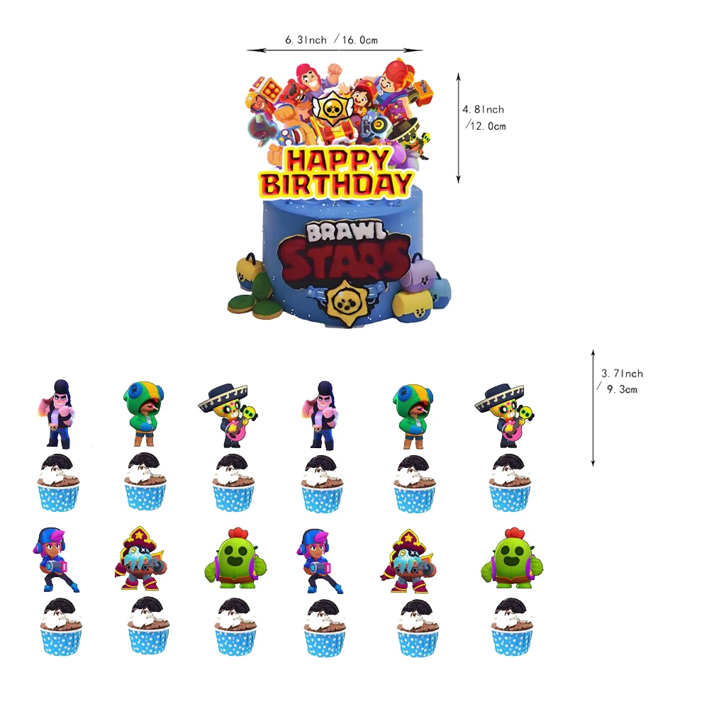 Brawl Stars - Birthday Party Accessories Brawl Stars