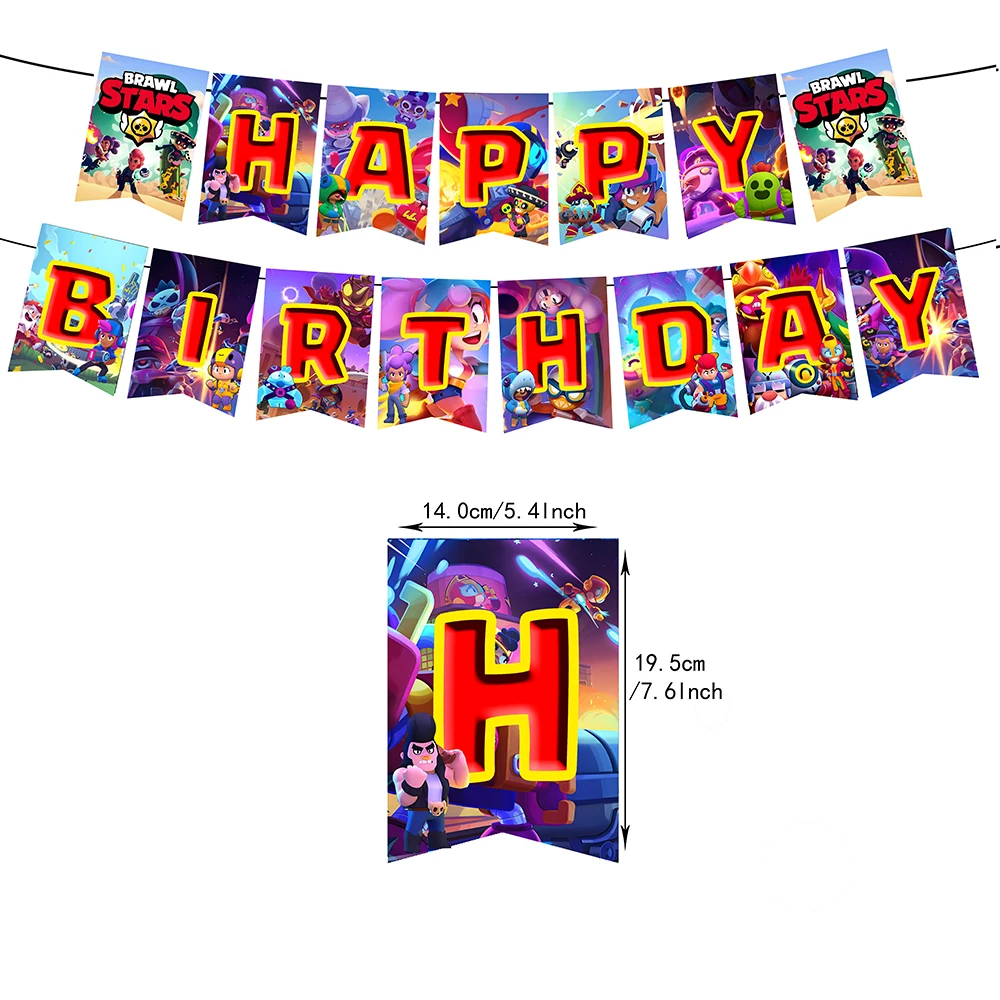 Brawl Stars - Birthday Party Accessories Brawl Stars