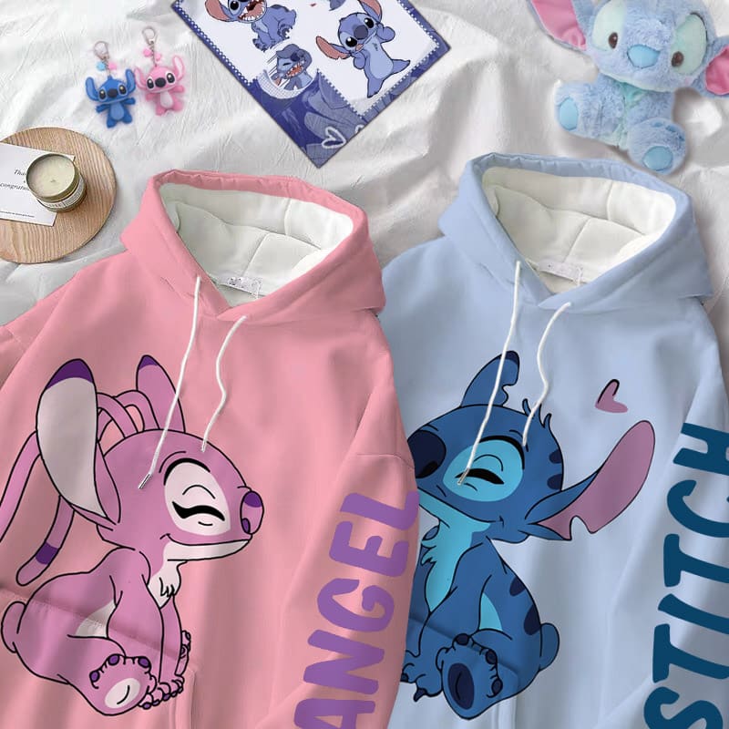 Stitch Hoodie Sweatshirt