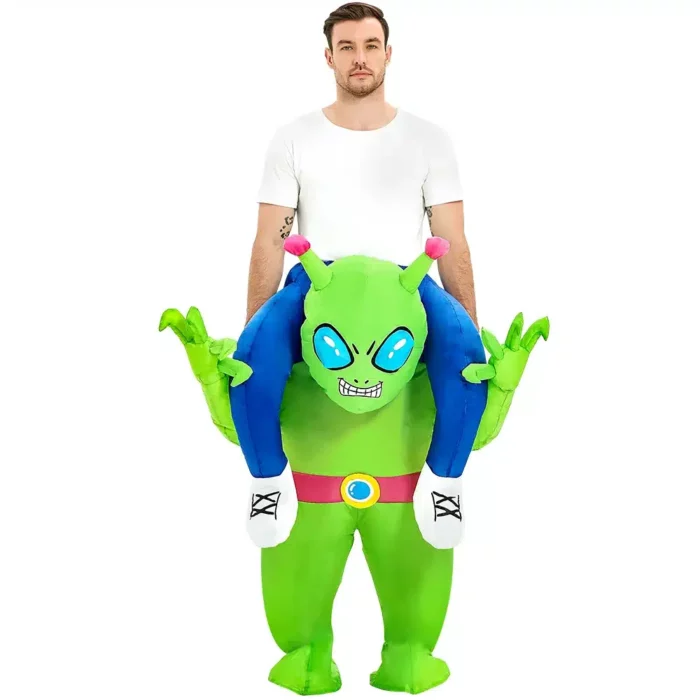 Disfraz de Alien Inflable Para Niños y Adultos